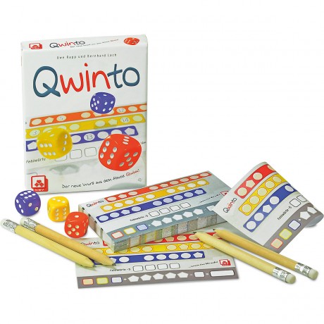 Nurnberger Spielkarten Wurfelspiel QWINTO Игра в кости QWINTO