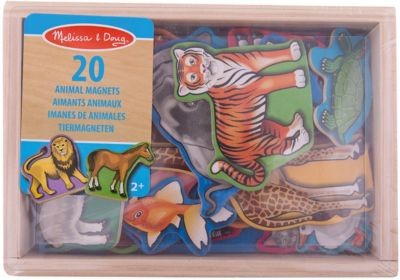 Melissa Doug Magnete aus Holz Магниты из дерева