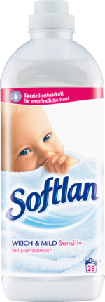 Softlan Кондиционер для белья Weich и Mild чувствительный, 1 л