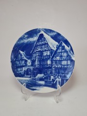 Royal Bavaria Декоративная тарелка &quot;Старый Милтенберг&quot;, 19,5 см, Германия, 1976г