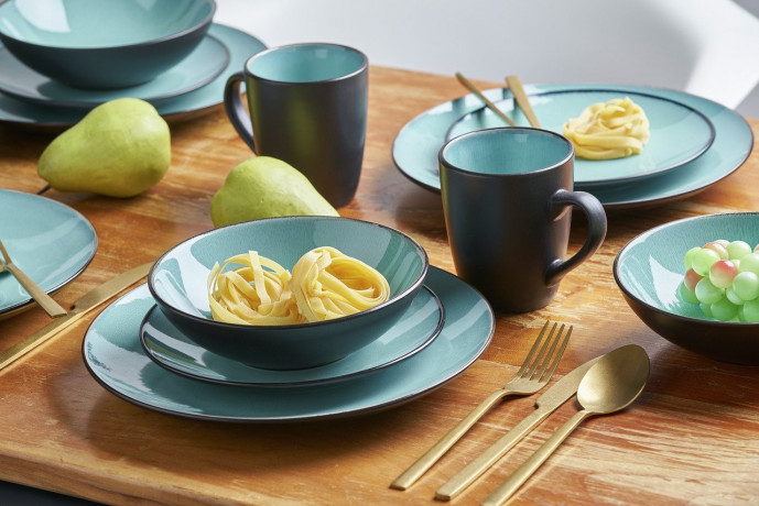 Van Well Van Well Kombiservice 16-tlg. VARESE grun Комбинированный сервиз Van Well 16 шт. ВАРЕСЕ