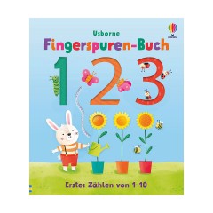 Usborne Verlag Fingerspuren-Buch: 1 Книга отпечатков пальцев: 1