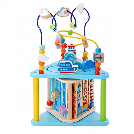 baobe Motorikschleife Meeresmotiv Motorikwurfel Цикл двигательных навыков Кубик двигательных навыков с морским мотивом