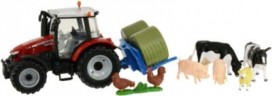 TOMY Massey Fergusson 5612- Traktor Spielset Massey Fergusson 5612 Игровой набор "Трактор"