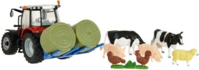 TOMY Massey Fergusson 5612- Traktor Spielset Massey Fergusson 5612 Игровой набор "Трактор"