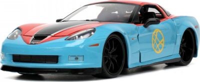 Jada Hollywood Rides Marvel Doctor Strange Chevy Corvette Голливуд едет на Chevy Corvette от Marvel Doctor Strange