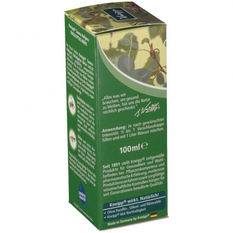 Kneipp Sauna-Aufguss Frische Pur Eukalyptus-Birke Konzentrat, 100 ml, Kneipp концентрат для сауны «Чистая свежесть» с эвкалиптом и берёзой, 100 мл