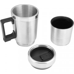 GelldG GelldG Wasserkocher Auto Wasserkocher Edelstahl Reisewasserkocher fur Tee Kaffee(12V)  Чайник GelldG Автомобильный чайник Дорожный чайник из нержавеющей стали для чая и кофе (12 В)