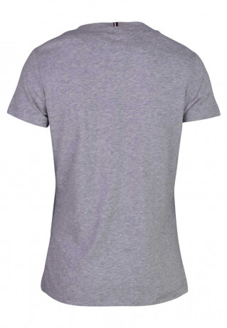 Tommy Hilfiger Basic T-shirt grau Базовая фуболка Серый