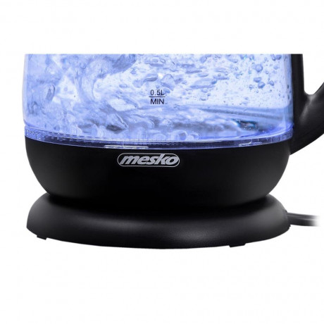 Mesko Mesko Wasserkocher MS 1263 Glas-Wasserkocher 1,7 Liter 2200 Watt LED Beleuchtung Чайник Mesko MS 1263 стеклянный чайник 1,7 литра 2200 Вт светодиодное освещение