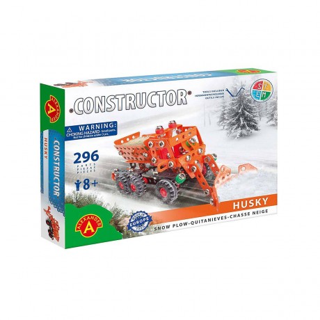 Alexander Toys Schneepflug Husky (296 Teile) Снегоочиститель Хаски (296 деталей)