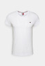 Tommy Hilfiger TOMMY HILFIGER X SHAWN MENDES THE SHAWN TEE UNISEX Basic T-shirt white TOMMY HILFIGER X SHAWN MENDES THE SHAWN TEE UNISEX Базовая футболка белый