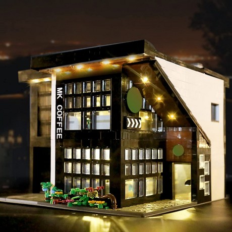 MOULD KING Klemmbausteineset Modular Building Комплект клеммных колодок Модульное здание