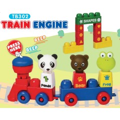 Tutor Blocks Meine ersten Magnetbausteine Reisezug Мой первый пассажирский поезд из магнитных строительных блоков