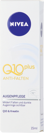 NIVEA Крем для ухода за глазами Против морщин Q10 Plus, 15 мл