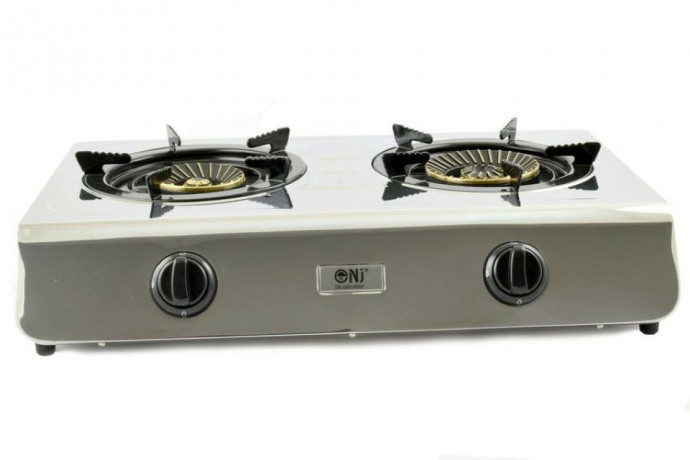 NJ The right choice NJ The right choice Gaskocher NJ-60SD, Edelstahl Camping Gaskocher 2 flammig 7,7KW mit Zundsicherung  Газовая плита NJ Правильный выбор NJ-60SD, походная газовая плита из нержавеющей стали, 2 пламени, 7,7 кВт, с предохранителем зажиган
