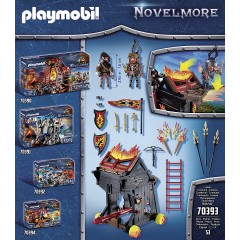 PLAYMOBIL 3er Set: 70641 Burnham Raiders Feuerschiff + 70393 Burnham Raiders Feuerrammbock + 70672 3er Set Burnham Raiders Набор из 3 предметов: 70641 Плавучий маяк Burnham Raiders + 70393 Огненный таран Burnham Raiders + 70672 Набор из 3 кораблей Burnham