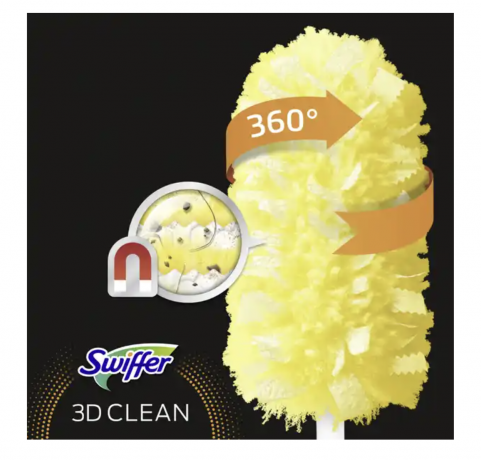 Swiffer 3D Staubmagnet 360 Tucher Nachfullpack, 5St, Свиффер Сменные насадки 360 градусов против пыли для магнитной щетки, 5 штук 