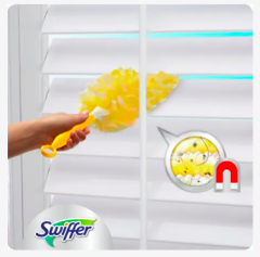 Swiffer 3D Staubmagnet 360 Tucher Nachfullpack, 5St, Свиффер Сменные насадки 360 градусов против пыли для магнитной щетки, 5 штук
