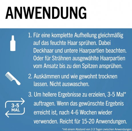 Schwarzkopf Blonde Aufhell-Spray S1, 125ml, Осветляющий спрей для волос с аргановым маслом для натурального блонда 125 мл