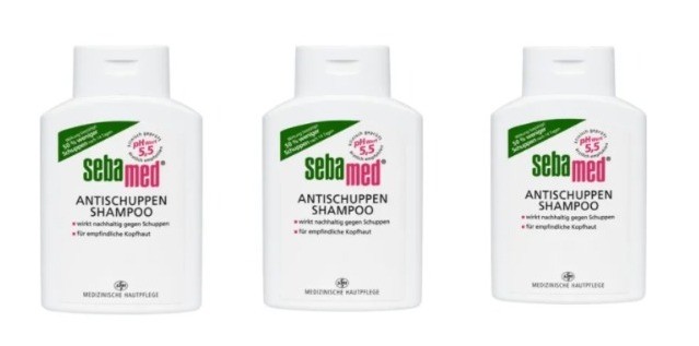 sebamed Shampoo Anti-Schuppen 3st Шампунь против Перхоти для чувствительной кожи головы с Видимым эффектом через 14 дней, 3 шт х 200 мл
