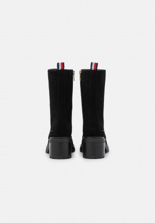 Tommy Hilfiger OUTDOOR MID HEEL BOOT Classic ankle boots black OUTDOOR MID HEEL BOOT Классические ботильоны черный