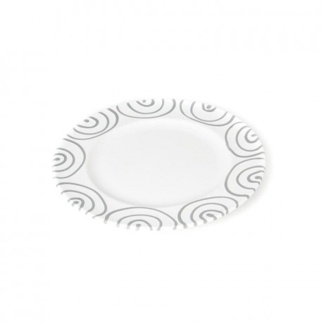 Gmundner Keramik Gmundner Keramik Graugeflammt Dessertteller / Fruhstucksteller Gourmet d: 18 cm / h: 1,8 cm Gmundner керамическая серая десертная тарелка с пламенем / тарелка для завтрака для гурманов г: 18 см / высота: 1,8 см