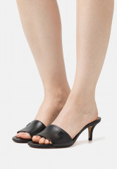 Tommy Hilfiger ELEVATED MID  Heeled mules black ELEVATED MID Мюли на каблуке черный