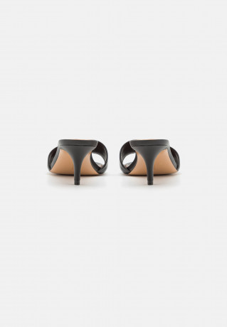 Tommy Hilfiger ELEVATED MID  Heeled mules black ELEVATED MID Мюли на каблуке черный