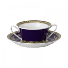 Rosenthal meets Versace Rosenthal Versace Medusa blue Suppentasse 2-tlg. Rosenthal Versace Medusa blue Суповая чашка 2 шт.