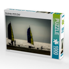 CALVENDO Puzzle CALVENDO Puzzle Strandsegler Пазл CALVENDO Пазл песчаные яхты