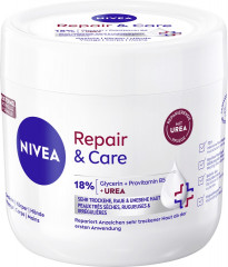 NIVEA Body Repair &amp; Care Creme Urea, 400 ml, Нивеа Крем для тела, 18% мочевина, провитамин B5 и глицерин, для очень сухой и огрубевшей кожи, 400 мл