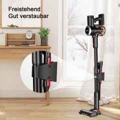 HCBOO HCBOO Akku-Hand-und Stielstaubsauger, 180,00 W, Beutellos, 25000Pa Starke Saugleistung 180W Freistehender Akkusauger bis up 40Min  Беспроводной ручной и стержневой пылесос HCBOO, 180,00 Вт, без мешка, сильная мощность всасывания 25 000 Па. Отдельно 