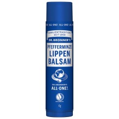 Dr. Bronner's Pfefferminze Lippen Balsam 4g 4 g Мятный бальзам для губ 4г