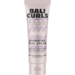 Bali Curls Hydrating Curl Cream 50ml, Крем для локонов, увлажнение и формирование, масло ши и кокос, дорожный размер, 50 мл
