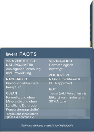 LAVERA Basis Sensitiv Anti-Falten Nachtcreme, 50 ml, Лавера Ночной крем для лица против морщин, коэнзим Q10 и био-алоэ вера, 50 мл