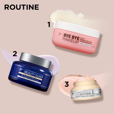 IT Cosmetics Bye Bye Makeup 3-in-1 Makeup Melting Cleansing Balm  Bye Bye Makeup Тающий очищающий бальзам для макияжа 3-в-1