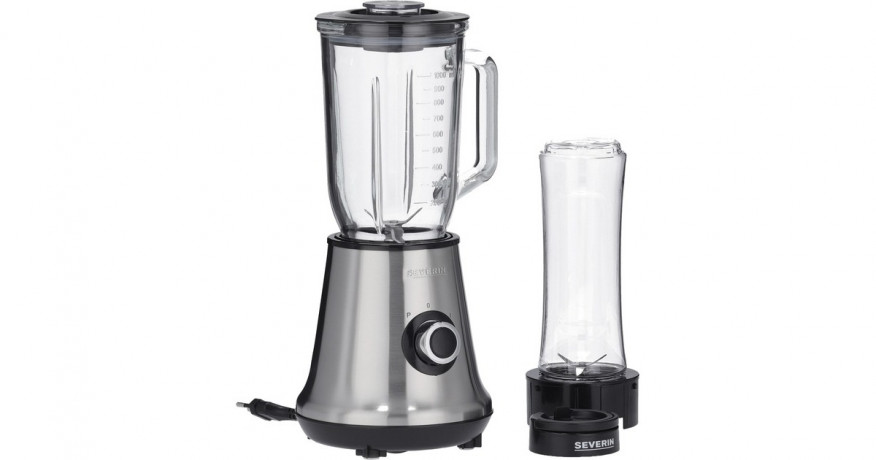 Severin Severin Smoothie Mix & Go SM 3737, Standmixer silber  silber Severin Smoothie Mix & Go SM 3737, миксер серебристый