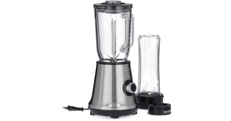Severin Severin Smoothie Mix & Go SM 3737, Standmixer silber  silber Severin Smoothie Mix & Go SM 3737, миксер серебристый