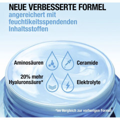 Neutrogena Hydro Boost Aqua Creme, 50 ml, Neutrogena Hydro Boost Aqua Creme Насыщенный крем с гиалуроновой кислотой и церамидами для сухой кожи, без отдушки, 50 мл