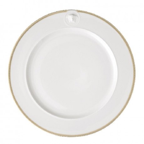 Rosenthal meets Versace Rosenthal Versace Ikarus Medaillon Meandre d?Or Speiseteller 27 cm Обеденная тарелка Rosenthal Versace Ikarus M?daillon M?andre d?Or 27 см