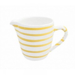 Gmundner Keramik Gmundner Keramik Gelbgeflammt Milchgiesser Gourmet 0,2 L / h: 8,1 cm Gmundner Ceramics Наливное устройство для молока для гурманов с желтым пламенем 0,2 л / высота: 8,1 см