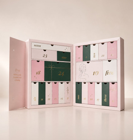 Rosental House of Healing Adventskalender 2026, Rosental House of Healing премиальный адвент-календарь 2026 с уходом за лицом, волосами и бьюти-инструментами, 24 подарка
