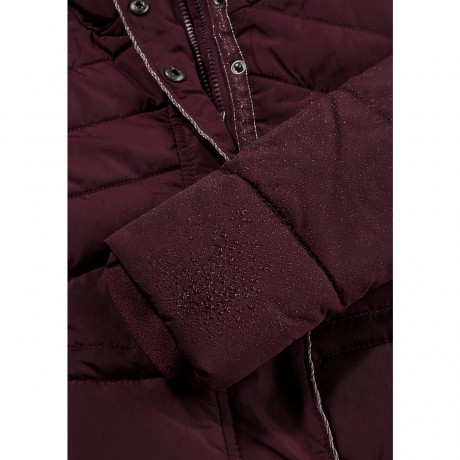 s.Oliver Wattierte Jacke mit Kunstfellkragen Outdoorjacken Стеганая куртка с воротником из искусственного меха Уличные куртки