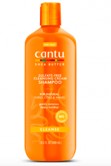 Cantu Shea Butter Cleansing Cream Shampoo Канту Бессульфатный шампунь с маслом Ши (Карите), 400 мл