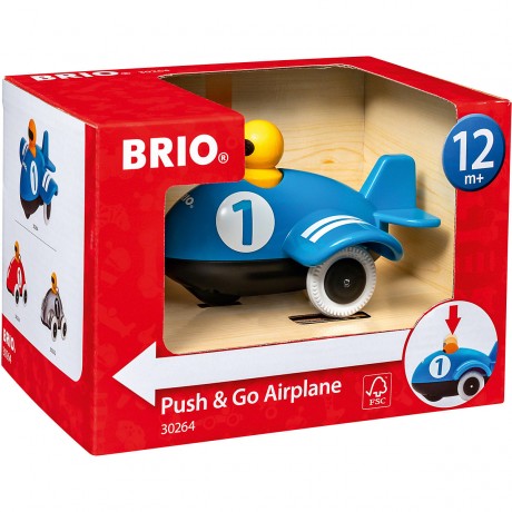 BRIO Push  Go Flugzeug Толкай самолет