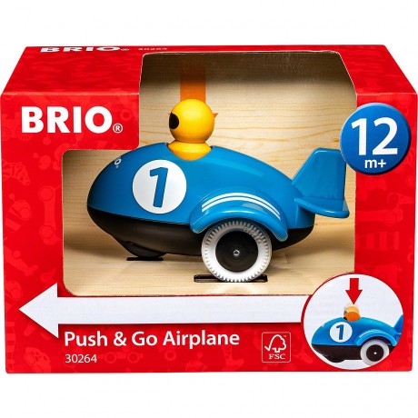 BRIO Push  Go Flugzeug Толкай самолет