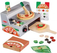 Melissa  Doug Pizzatheke aus Holz Деревянный прилавок для пиццы