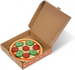 Melissa  Doug Pizzatheke aus Holz Деревянный прилавок для пиццы