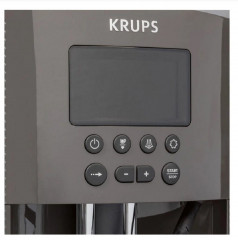 Krups Krups Kaffeevollautomat Kaffeevollautomat EA815B Bruhgruppe aus Metall, Grau  Полностью автоматическая кофемашина Krups EA815B, группа для заваривания кофе, металл, серый